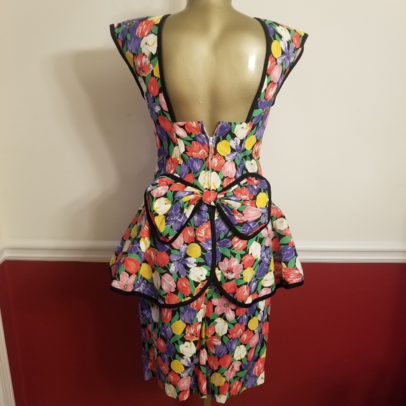 Vintage Dresses & Skirts - VINTAGE 1980s REDESIGNED PATTY O'NEIL DRESS
